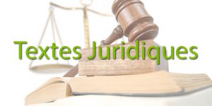 textes juridiques